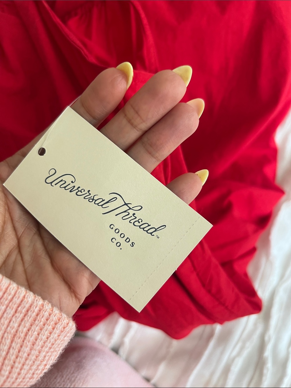 Universal Thread Red Maxi Dress - Picture 10 of 11
